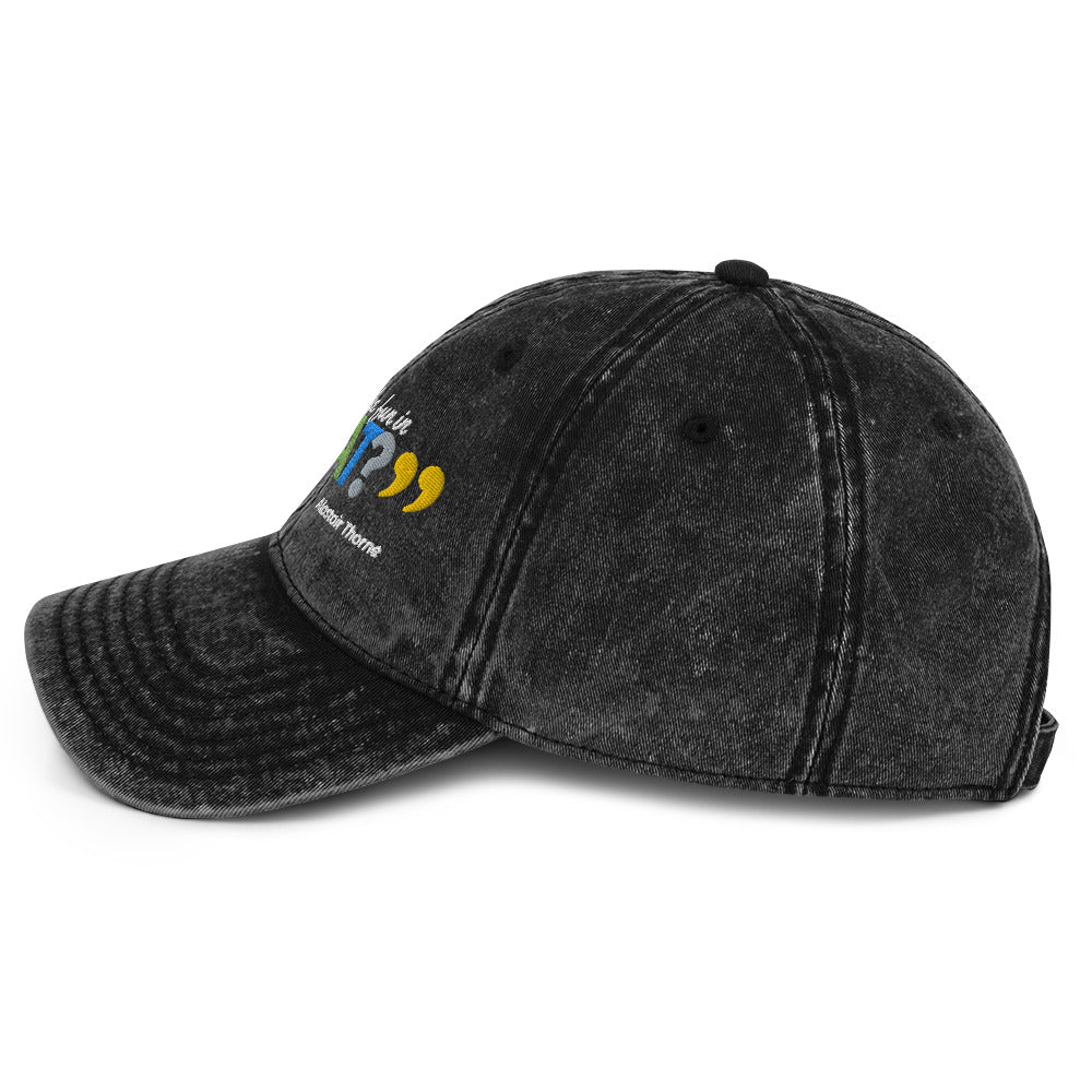 Alastair Thorne - Vintage Cotton Twill Cap