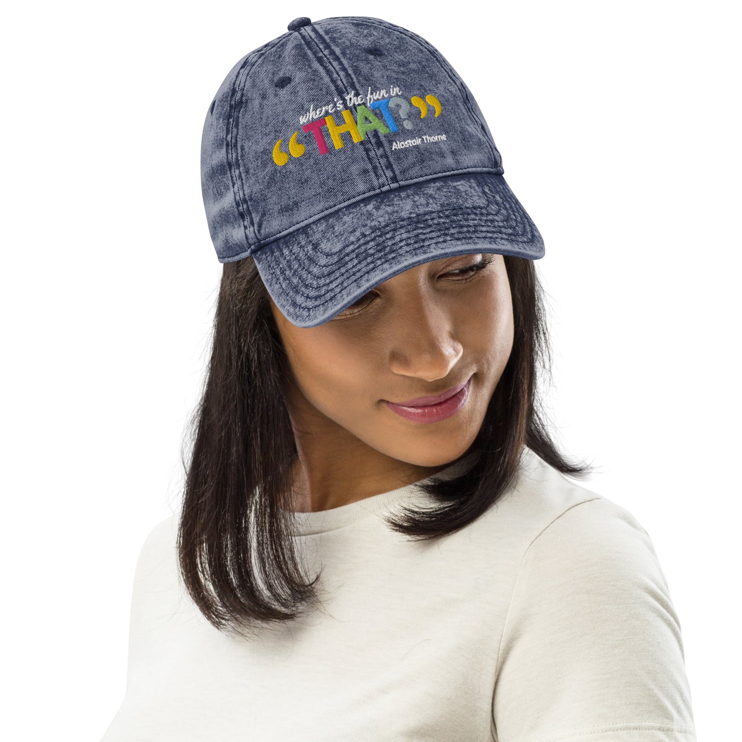 Alastair Thorne - Vintage Cotton Twill Cap