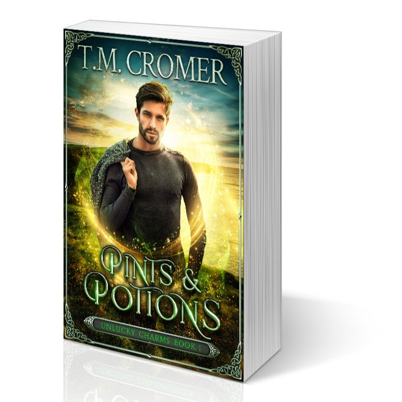 Pints and Potions Unlucky Charms #1 Paperback Paranormal Romance Urban Fantasy Magical Realism Irish Adventure Witches and Warlocks