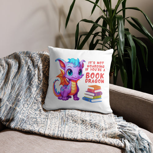 Book Dragon - Basic Pillow