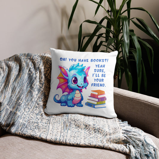 Friend Book Dragon - Basic Pillow