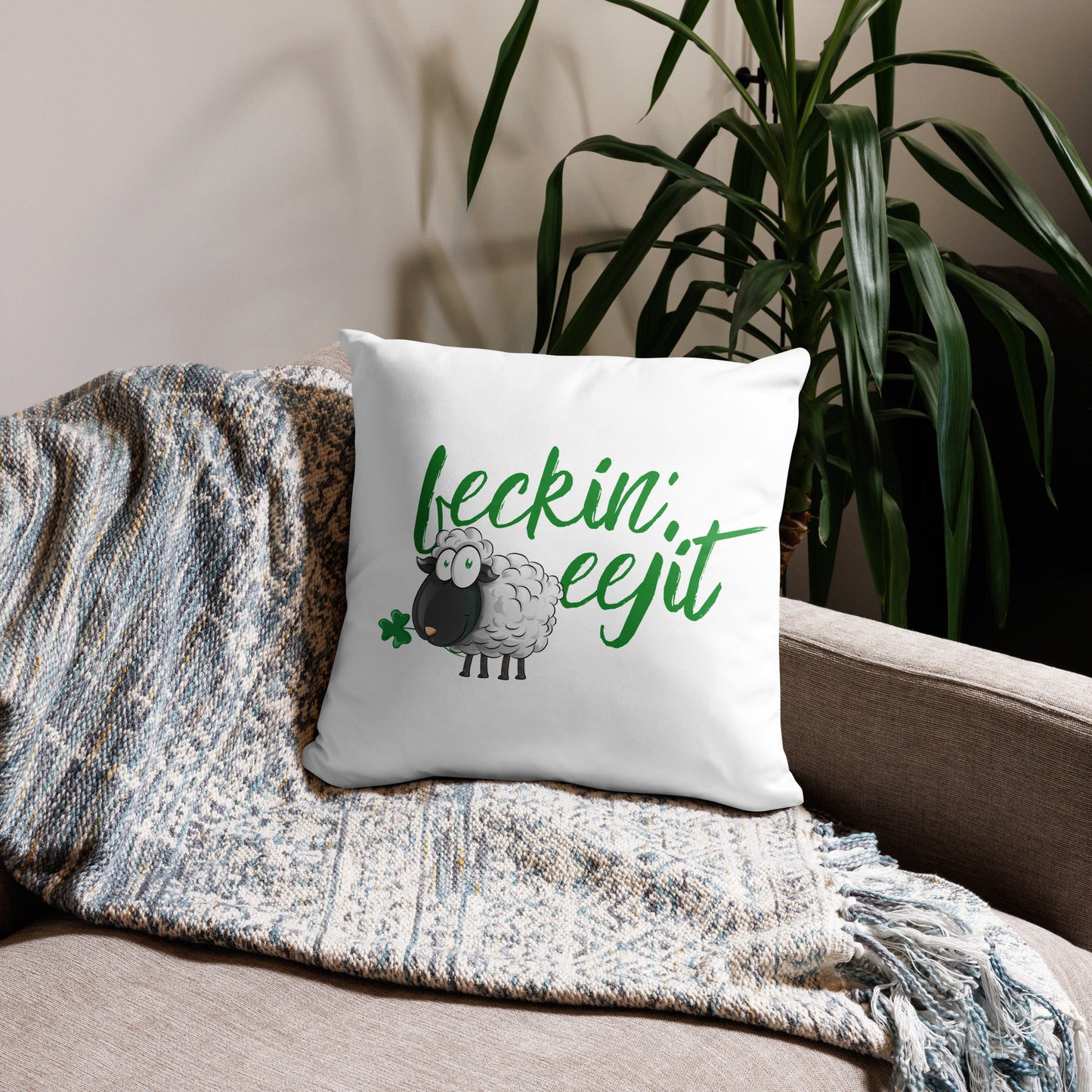 Feckin' Eejit - Pillow