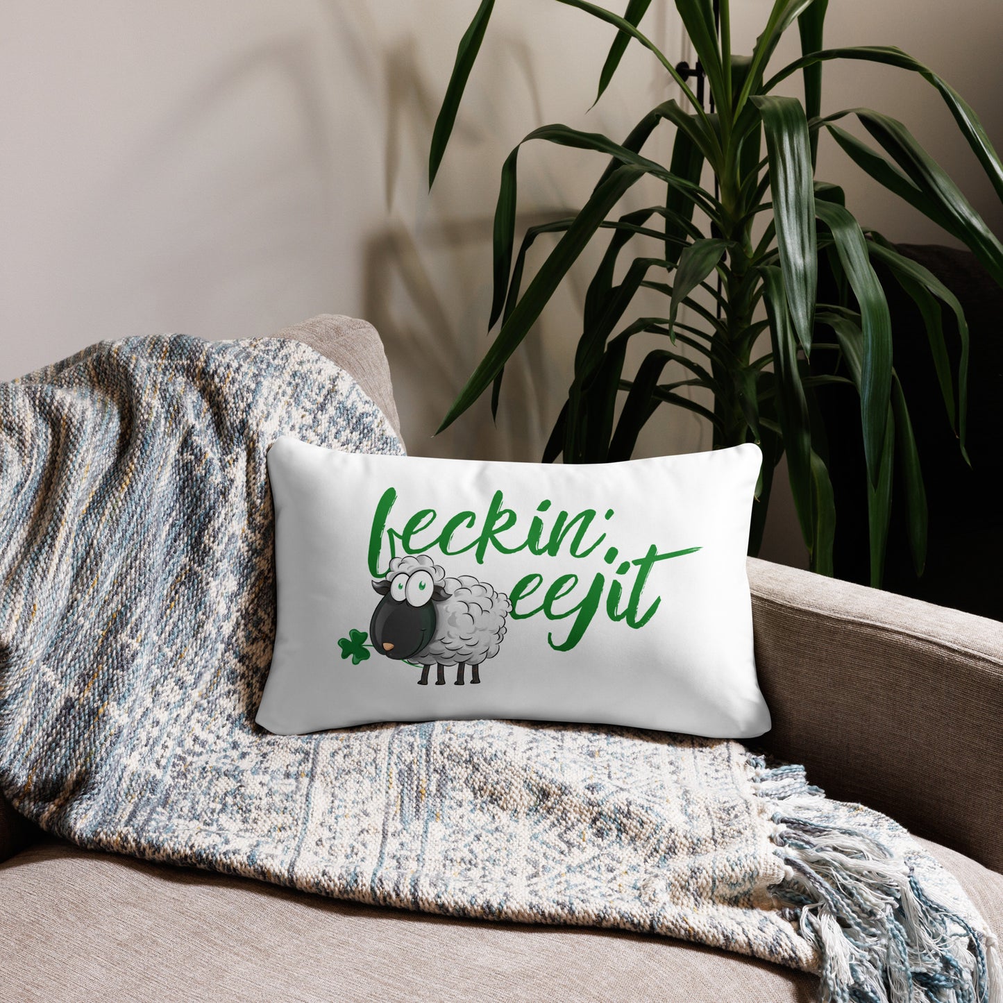 Feckin' Eejit - Pillow