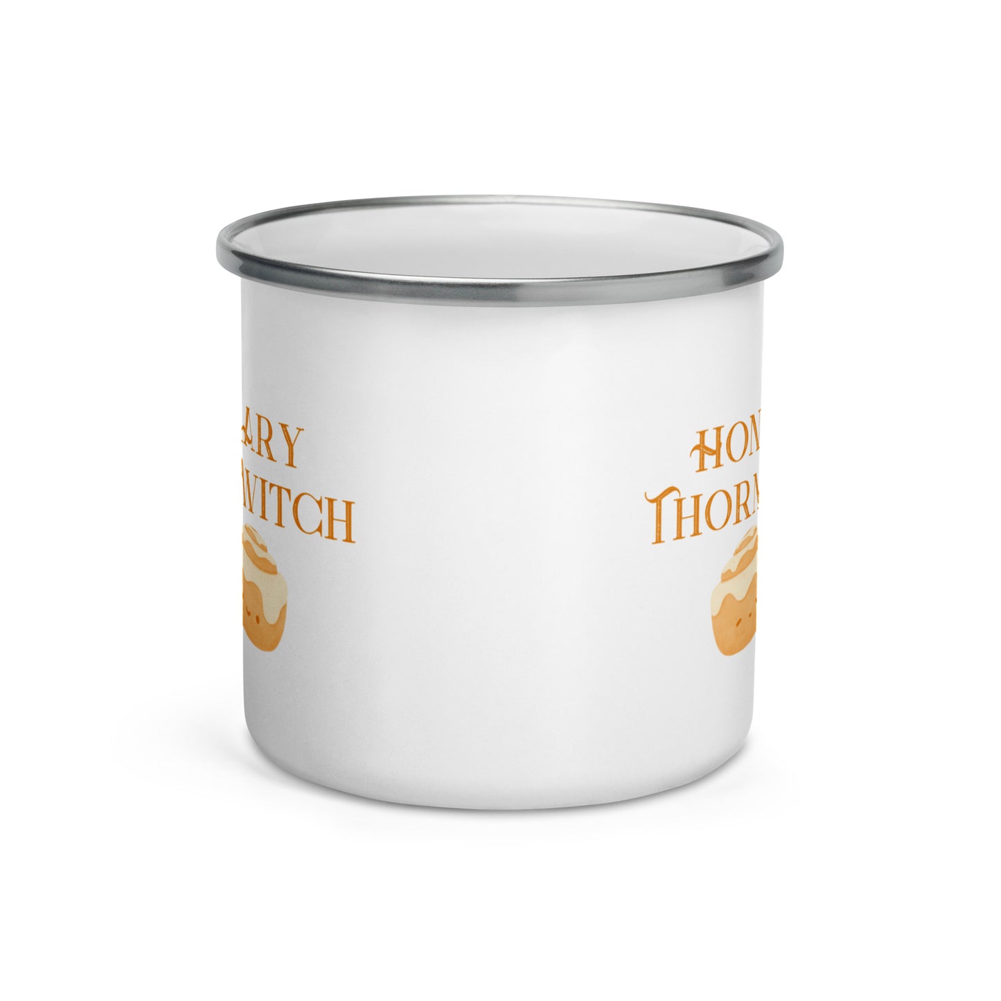 Honorary Thorne Witch - Enamel Mug (Cinnamon Rolls)