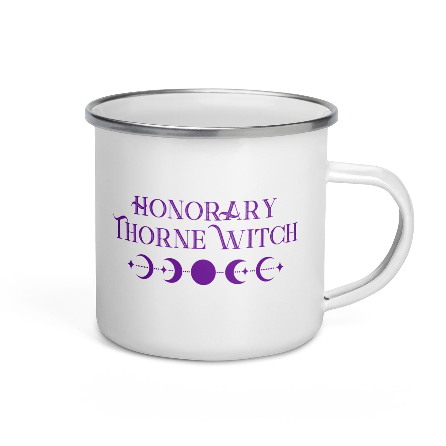 Honorary Thorne Witch - Enamel Mug (Moons)