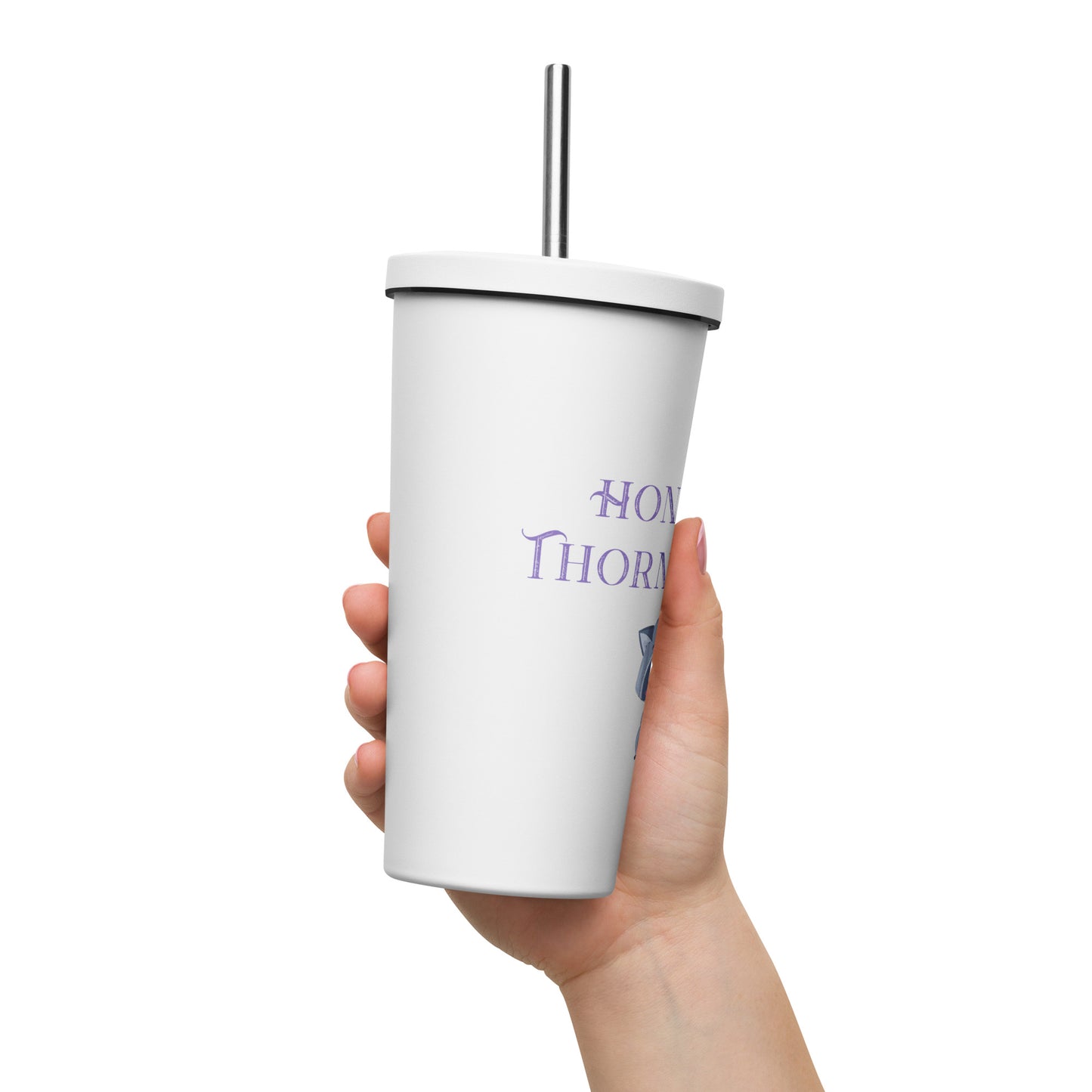 Honorary Thorne Witch - Insulated Tumbler with Straw (Trash Panda)