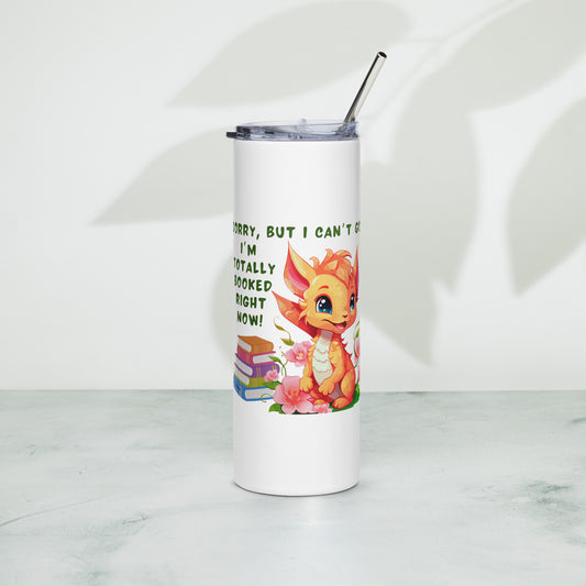 Totally Booked Dragon - Stainless Steel Tumbler