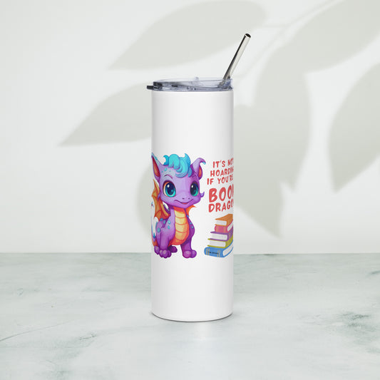 Book Dragon - Stainless Steel Tumbler