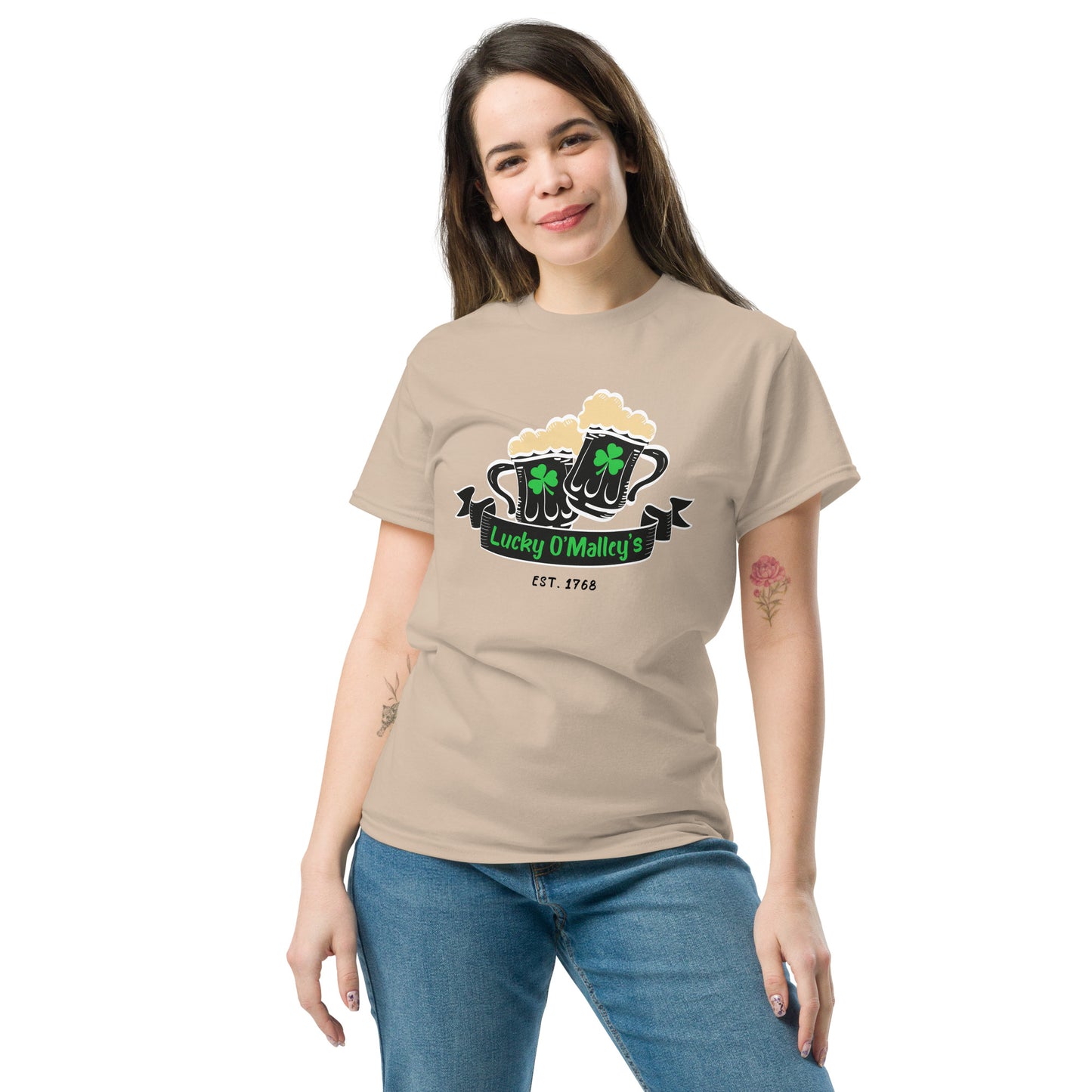 Lucky O'Malley's - Klassisches Unisex-T-Shirt