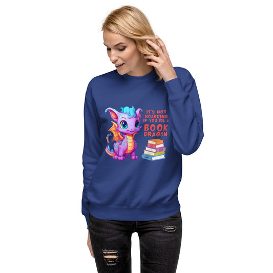 Book Dragon - Unisex Premium Sweatshirt